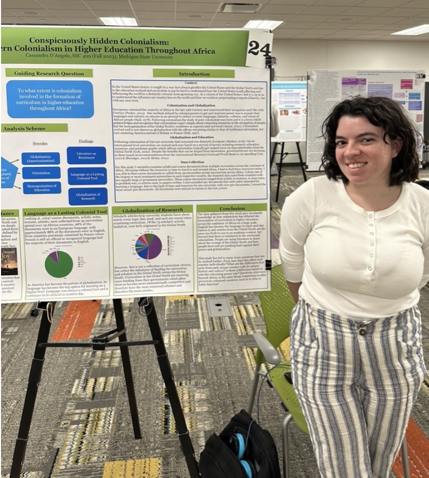 at the Center forCassie D'Angelo Undergraduate Research Forum
